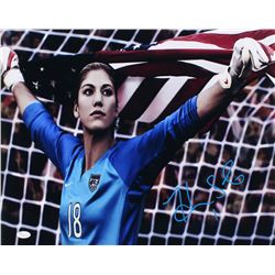 Hope Solo Signed Team USA 16x20 Photo (JSA COA)