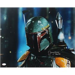 Jeremy Bulloch Signed "Star Wars" 16x20 Photo Inscribed "Boba Fett" (JSA COA)