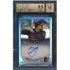 Image 1 : 2013 Topps Chrome Rookie Autographs Blue Refractors #12 Manny Machado (BGS 9.5)