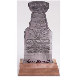 Zdeno Chara Signed 2011 Stanley Cup Trophy Cutout (Chara COA)