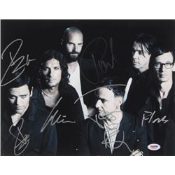 "Rammstein" Signed 11x14 Photo Band-Signed by (6) with Till Lindermann, Richard Z. Kruspe, Paul Land