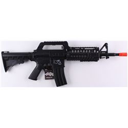 Jon Bernthal Signed Full-Size "Punisher" Replica Assault Rifle Airsoft Gun with Hand-Drawn Punisher 
