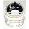 Image 1 : Marcus Allen Signed Oakland Raiders Chrome Speed Mini Helmet (Radtke COA)