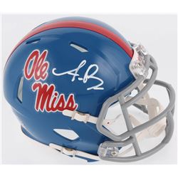 A. J. Brown Signed Ole Miss Rebels Speed Mini Helmet (Radtke COA)