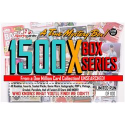 â€œMYSTERY 1500X SERIESâ€ A True Sports Card Mystery Box!