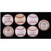 Image 1 : Lot of (7) Signed Baseballs with Tim Raines, Colby Rasmus, Mason Williams, Frank Tanana, Garrett Jon