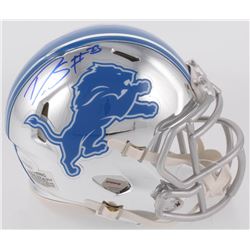Darius Slay Signed Detroit Lions Chrome Speed Mini Helmet (JSA COA)