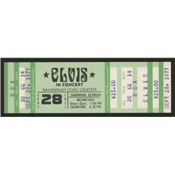 1977  Elvis in Concert  Ticket