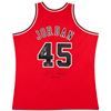 Image 1 : Michael Jordan Signed Chicago Bulls Limited Edition Jerey Inscribed "I'm Back"  "3/8/1995" (UDA COA)