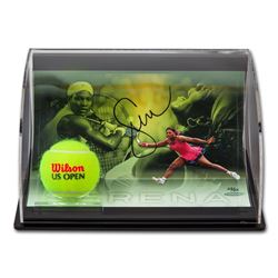 Serena Williams Signed 5.5x7x11 Custom Framed Limited Edition Curve Photo Display (UDA COA)