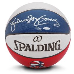 Julius  Dr. J  Erving Signed Limited Edition ABA Spalding Basketball (UDA COA)