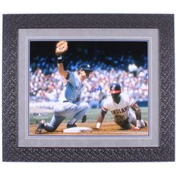 Don Mattingly Signed New York Yankees 24x28 Custom Framed Photo Display (Steiner Hologram)