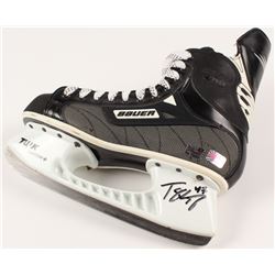 Torey Krug Signed Hockey Skate (Krug COA)