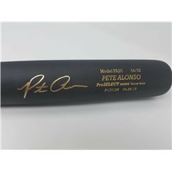 Pete Alonso Signed Dove Tail Player Model PA20 Baseball Bat (Fanatics Hologram  MLB Hologram)