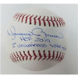 Mariano Rivera Signed Limited Edition OML Baseball Inscribed "HOF 2019"  "1st Unanimous Vote" (Stein