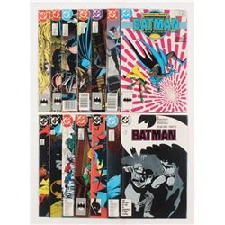 Lot of (14) 1987-1989 DC "Batman" Comic Books Issues with #407, #422, #423, #415, #419, #421