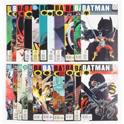 Lot of (22) 2001-2003 DC "Batman" Comic Books Issues with #592, #595, #605, #608, #610, #612