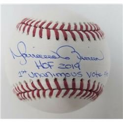 Mariano Rivera Signed Limited Edition OML Baseball Inscribed "HOF 2019"  "1st Unanimous Vote" (Stein