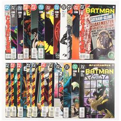 Lot of (23) 1989-1999 DC "Batman" Comic Books Issues with #554, #547, #551, #559, #566