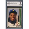 Image 1 : 1989 Upper Deck #1 Ken Griffey Jr. RC (BCCG 8)
