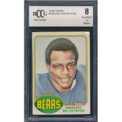 1976 Topps #148 Walter Payton RC (BCCG 8)
