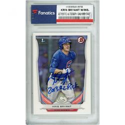Kris Bryant Signed 2014 Bowman Prospects #BP25 Inscribed "2013 #2 Pick" (Fanatics Encapsulated)
