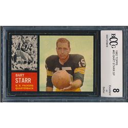 1962 Topps #63 Bart Starr SP (BCCG 8)