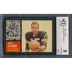 1962 Topps #63 Bart Starr SP (BCCG 9)