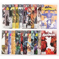 Lot of (24) 2003-2005 DC "Batman" Comic Books Issues with #625, #632, #637, #617, #621