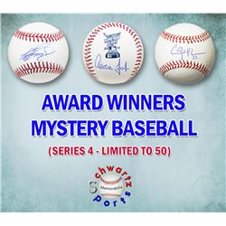 Schwartz Sports MLB Award Winners Signed Baseball Mystery Box - Series 4 (Limited to 75)