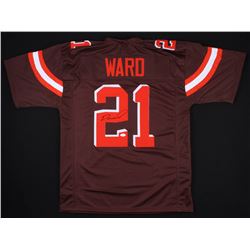 Denzel Ward Signed Jersey (JSA COA)