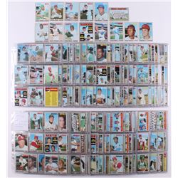1970 Topps Complete Set of (727) Baseball Cards with #500 Hank Aaron, #230 Brooks Robinson, #660 Joh