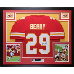 Eric Berry Signed 35x43 Custom Framed Jersey (JSA COA)
