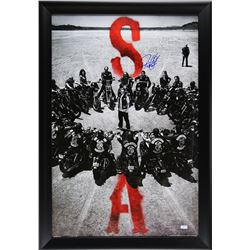 Ryan Hurst Signed "Sons of Anarchy" 28x40 Custom Framed Poster Display Inscribed "Opie" (Radtke COA)