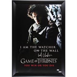 Kit Harington Signed  Game of Thrones  28x40 Custom Framed Poster Display (Radtke COA)