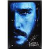 Image 1 : Kit Harington Signed "Game of Thrones" 28x40 Custom Framed Poster Display (Radtke COA)