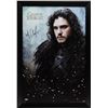 Image 1 : Kit Harington Signed "Game of Thrones" 28x40 Custom Framed Poster Display (Radtke COA)