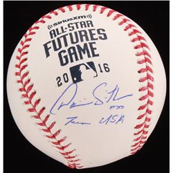 Dominic Smith Signed 2016 All-Star Futures Game OML Baseball Inscribed "Team USA" (JSA COA)