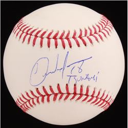 Carlos Martinez Signed OML Baseball Inscribed "Tsunami" (JSA COA)