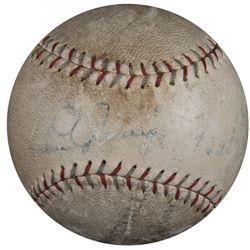 Lou Gehrig  Babe Ruth Signed Spalding Baseball (PSA LOA)