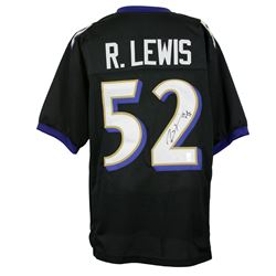 Ray Lewis Signed Jersey Inscribed "HOF 18" (JSA COA  Lewis Hologram)