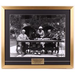 Babe Ruth New York Yankees 22x25.5 Custom Framed Photo Display
