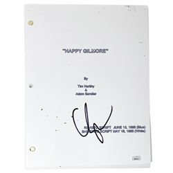 Adam Sandler Signed "Happy Gilmore" Movie Script (JSA COA)