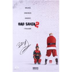 Billy Bob Thornton Signed "Bad Santa 2" 12x18 Photo (JSA COA)