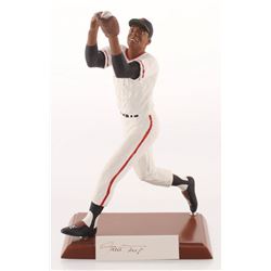 Willie Mays Signed New York Giants "The Catch" LE Porcelain Figurine (Salvino COA)