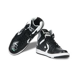 Larry Bird Signed Pair of (2) Converse Weapon 86 Basketball Shoes (UDA COA)