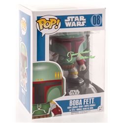 Jeremy Bulloch Signed "Star Wars" Boba Fett #08 Funko Pop! Vinyl Figure Inscribed "Boba Fett" (Radtk