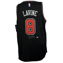 Zach LaVine Signed Chicago Bulls NBA Fast Break Fanatics Jersey (Fanatics Hologram)