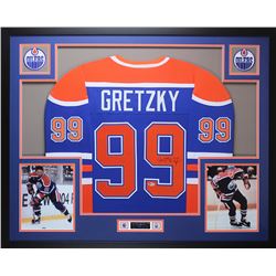 Wayne Gretzky Signed 35x43 Custom Framed Jersey (Beckett LOA)