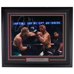 Conor McGregor Signed UFC 22x27 Custom Framed Photo Display (Fanatics Hologram)